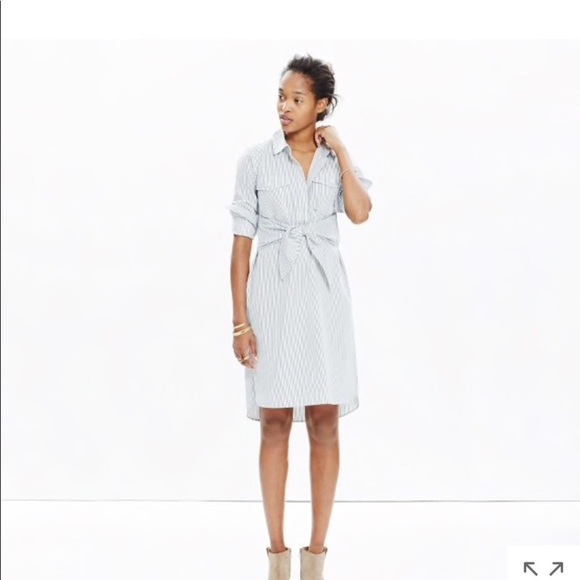 Madewell Dresses & Skirts - Madewell tie-waist shirt dress